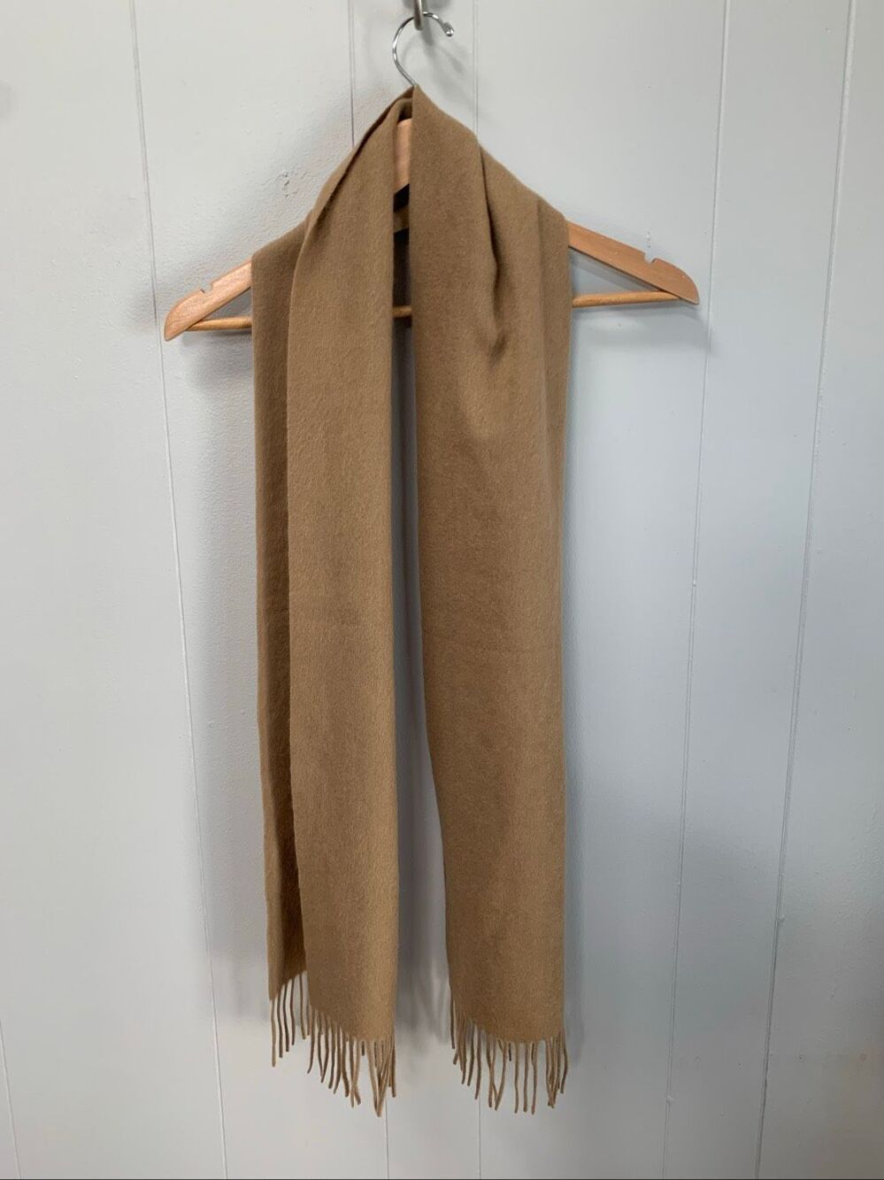J.Crew 100% Cashmere Caramel Scarf